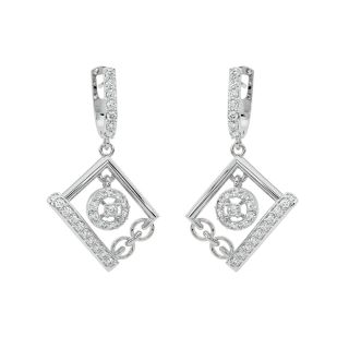 Argus Round Diamond Earrings